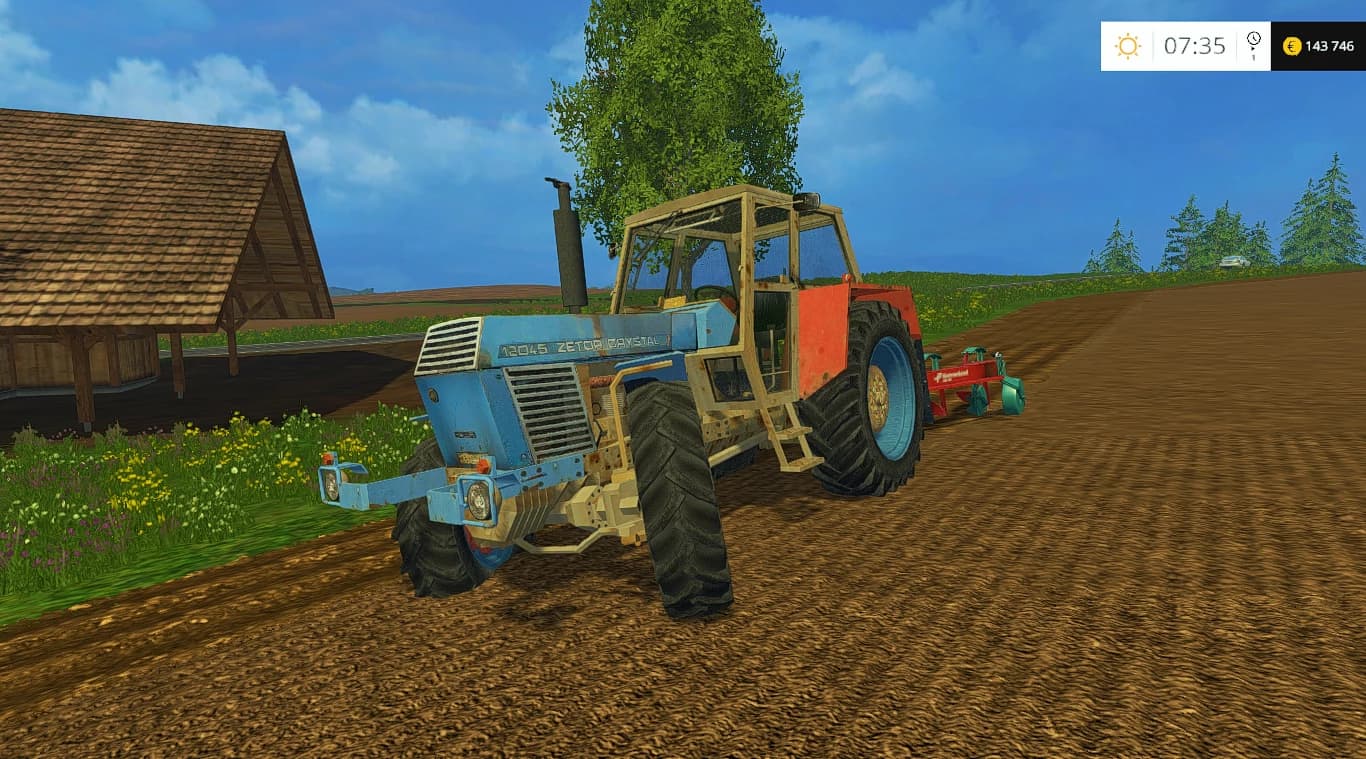 ZETOR CRYSTAL 12045 4WD TURBO OLD