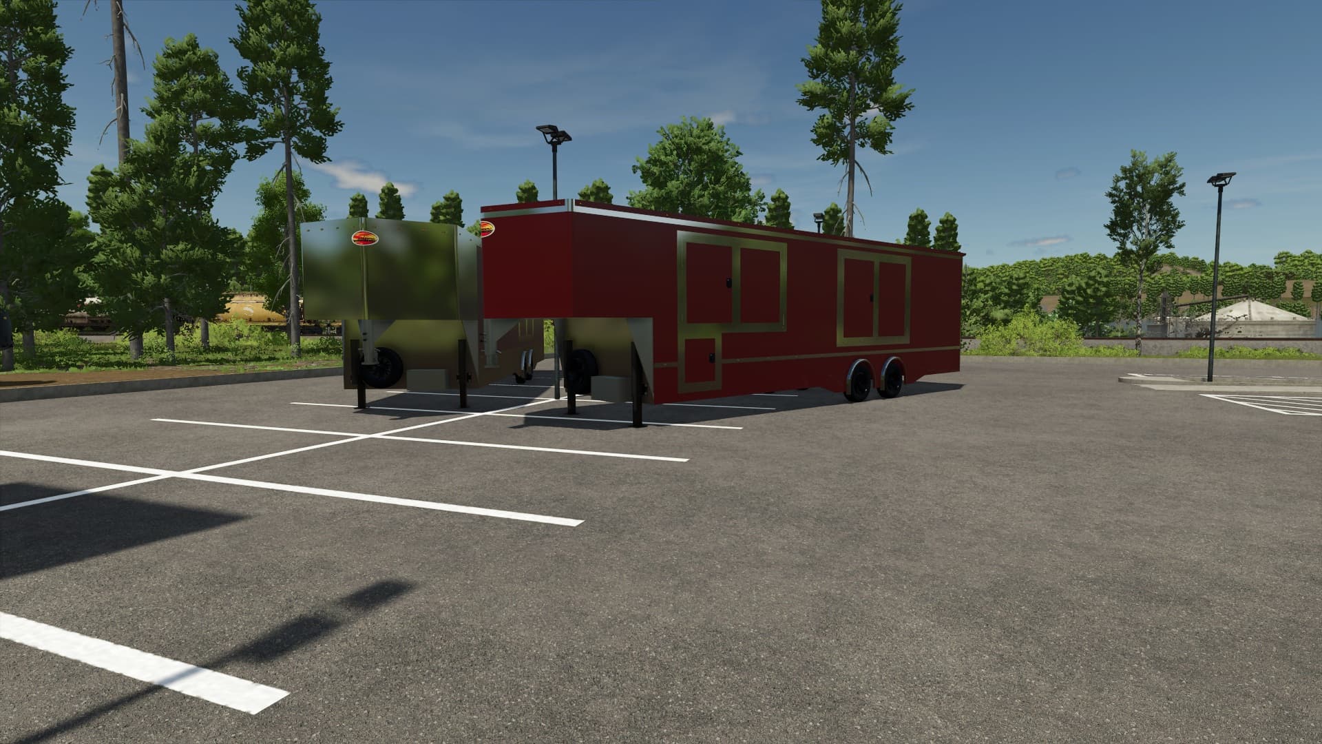 Sundowner enclosed wedge trailer