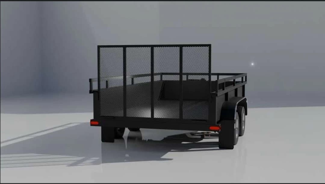 16FT BUMPERPULL TRAILER LANDSCAPE