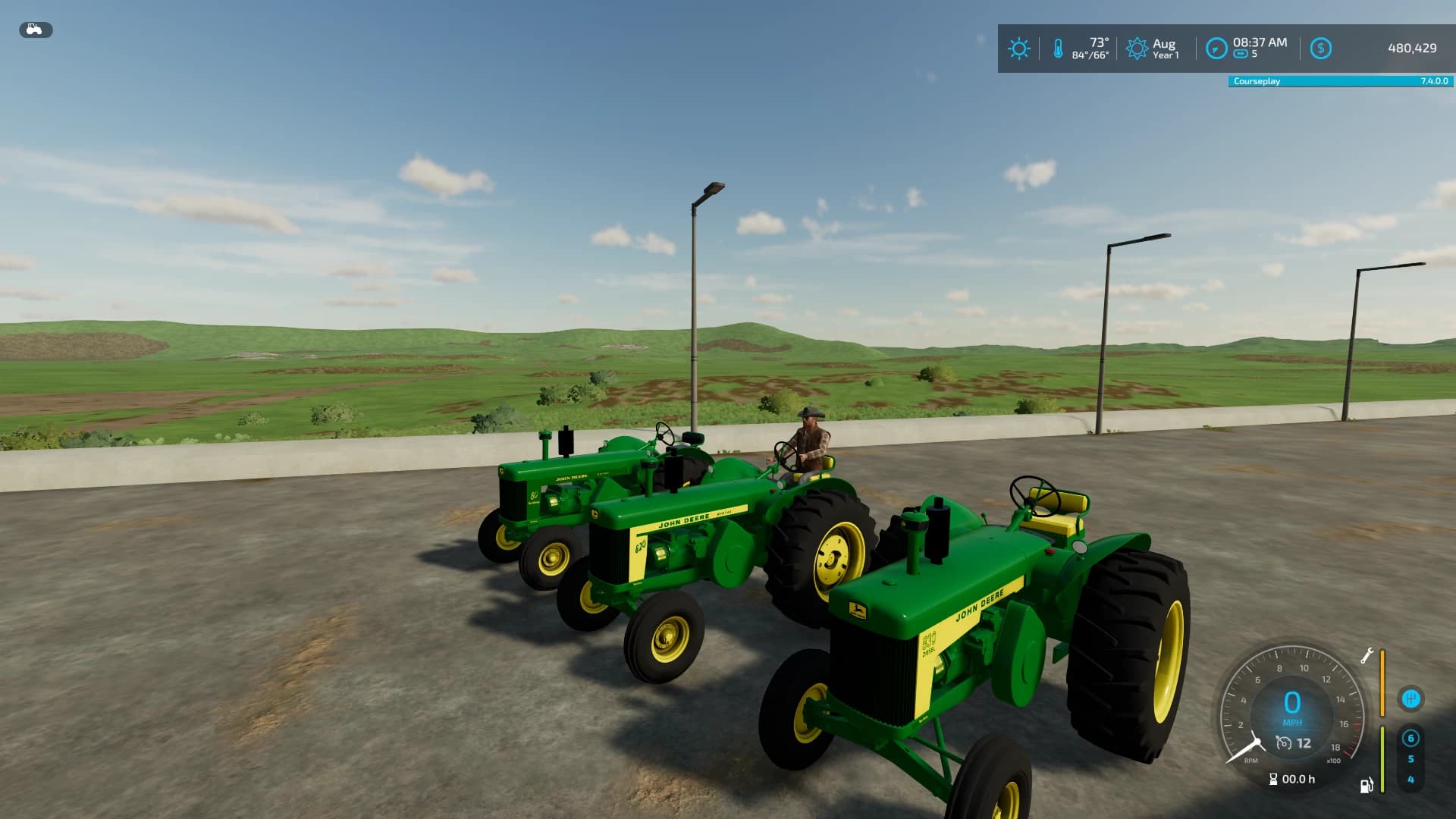 1955-1959 John Deere 80 820 830 Series Tractors