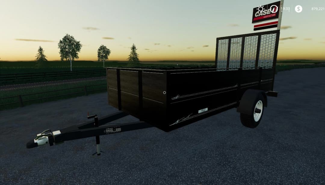 1999 Neal Manufacturing Utility Trailer converted
