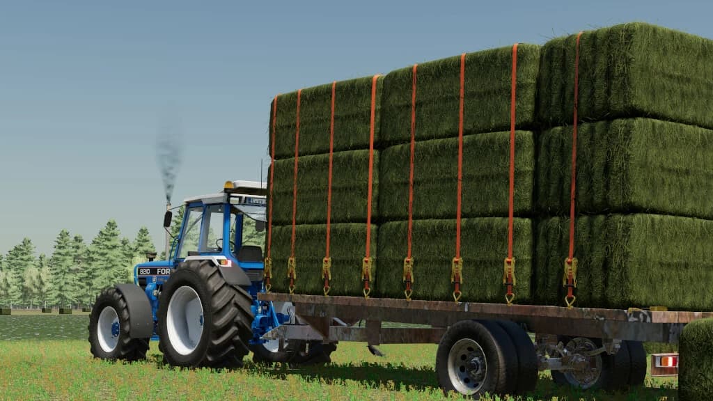 20 FOOT BALE TRAILER