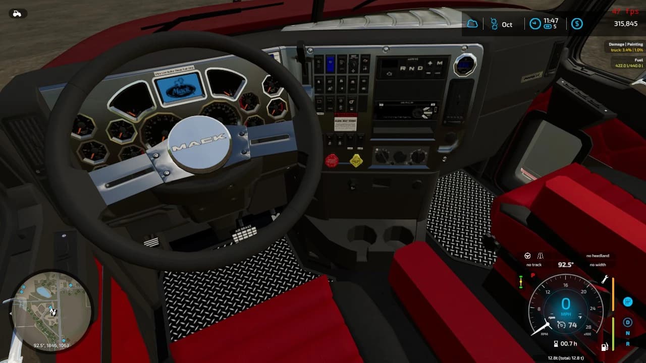 2008 MACK PINNACLE
