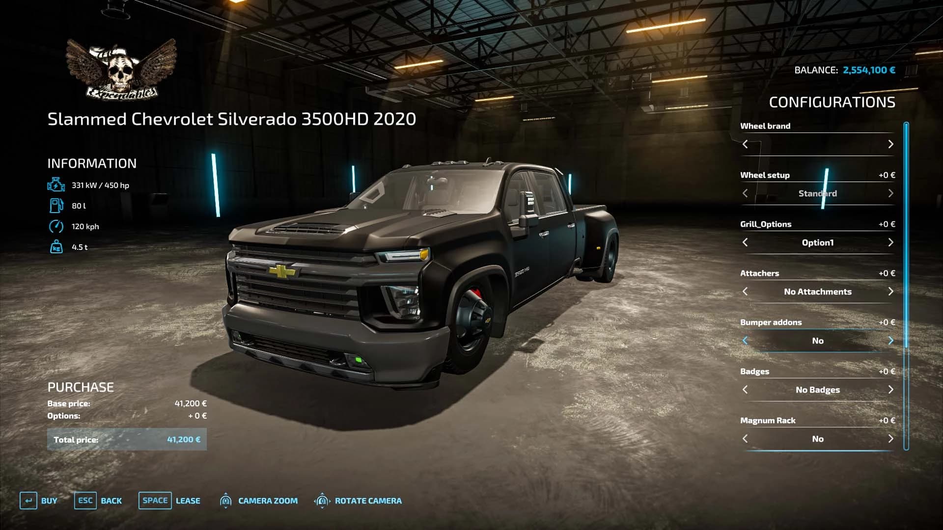 2020 CHEVROLET SILVERADO 3500