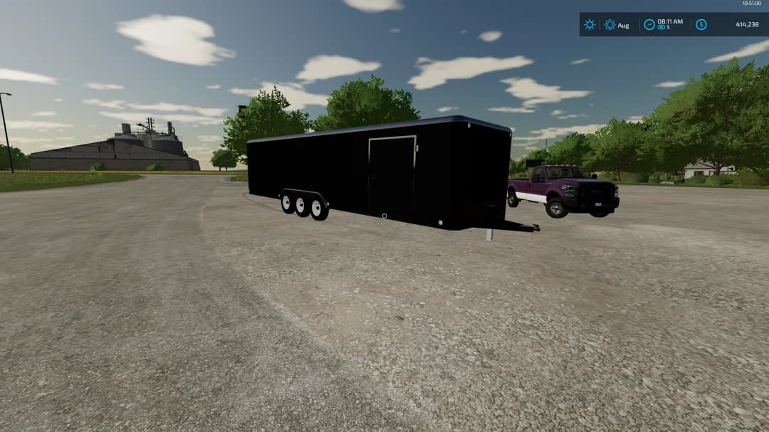 30FT ENCLOSED TRAILER