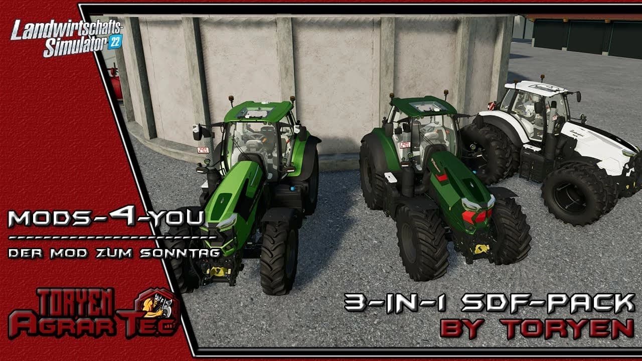 3IN1 SDF-PACK HÜRLIMANN / DEUTZ / LAMBORGHINI
