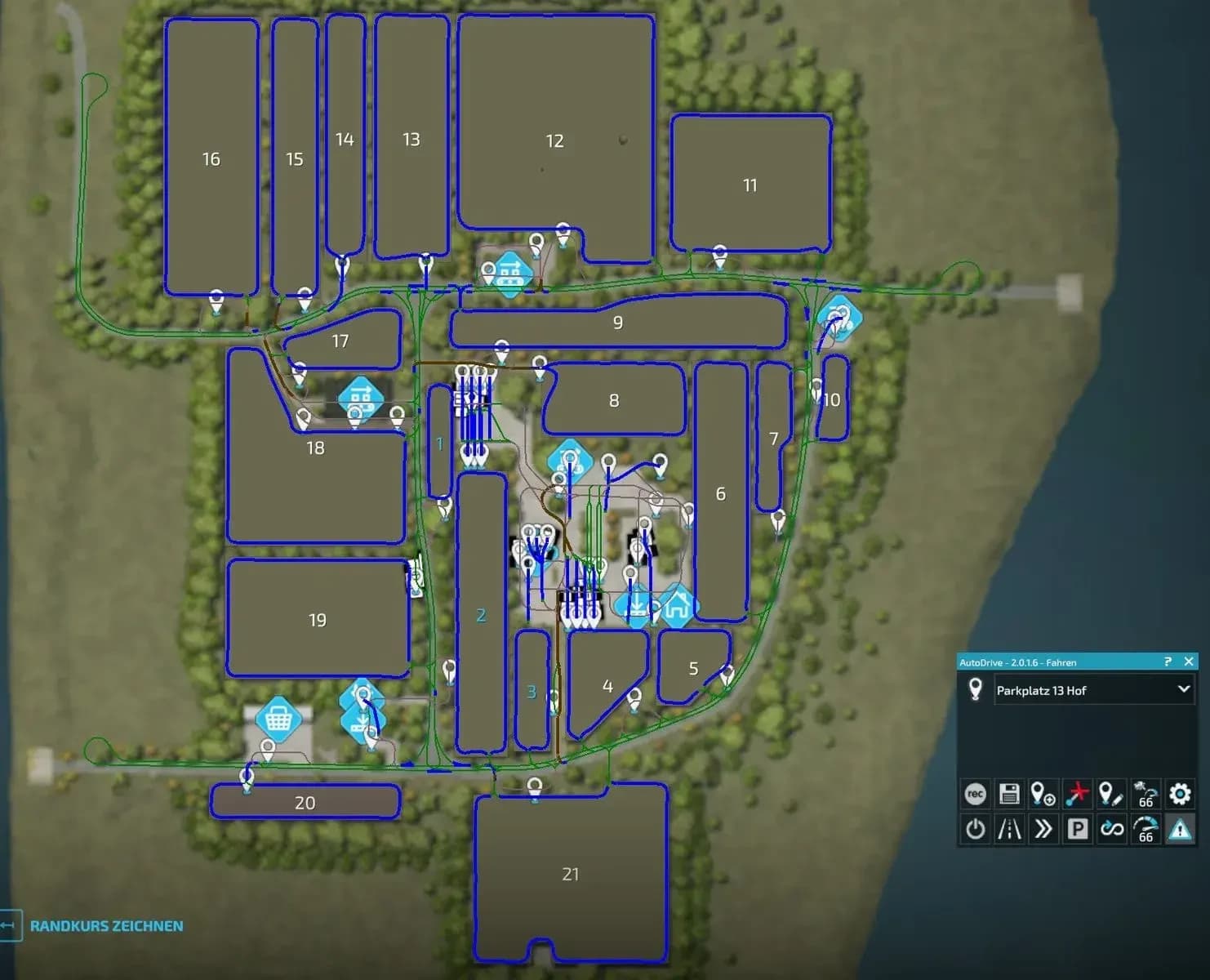 AD course for North German Island