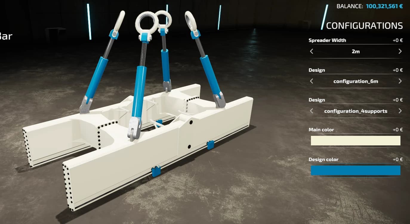 ADJUSTABLE LOAD SPREADER BAR