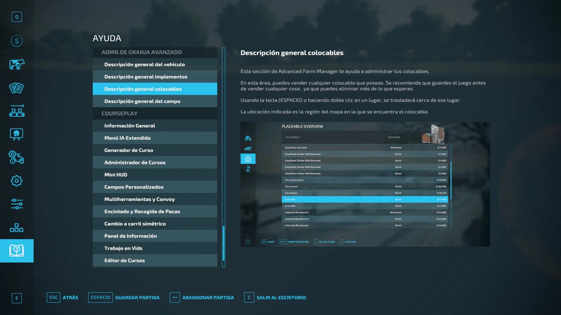 ADVANCEDFARMMANAGER VERSIÓN EN ESPAÑOL