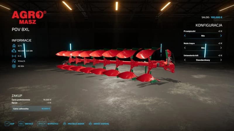 AGROMASZ POV 8XL