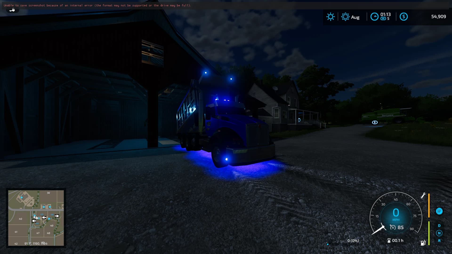 KENWORTH T880 THANOS DUMP TRUCK