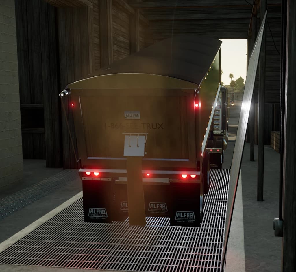 ALFAB END DUMP TRAILER