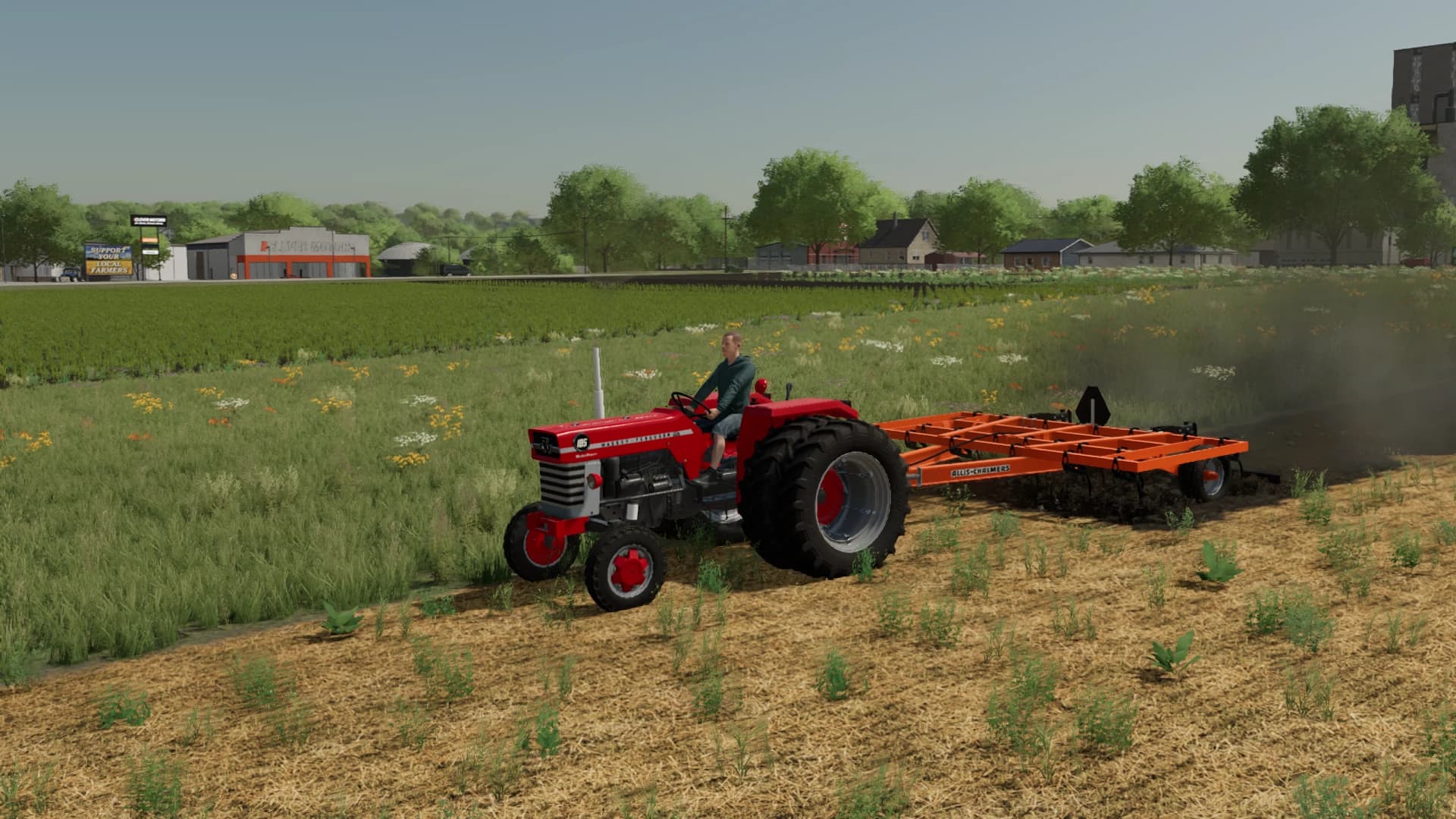ALLIS CHALMERS 1200 FIELD CULTIVATOR