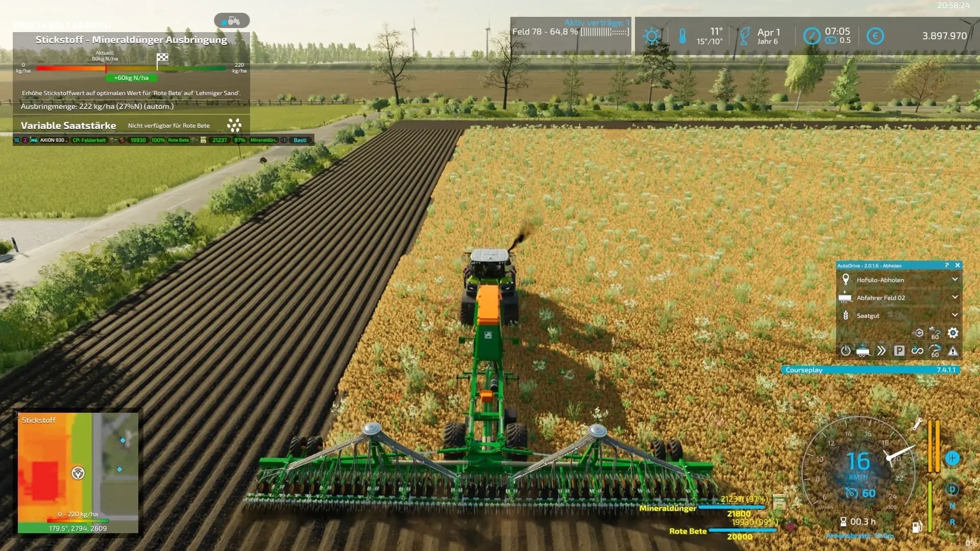 AMAZONE CITAN 15001C DS PREMIUM DLC