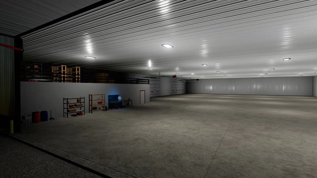 AMERICAN SHED WITH LOUNGE