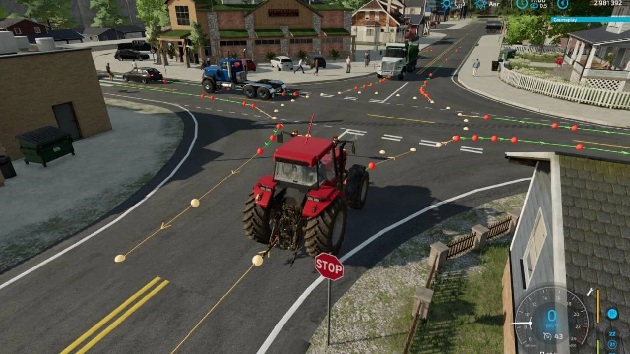 AUTODRIVE ROUTE NETWORK FOR FRONTIER MAP