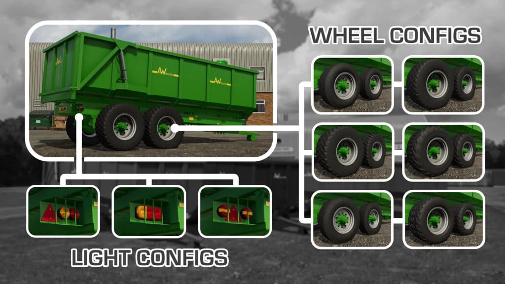 AW MONOCOQUE 14T TRAILER