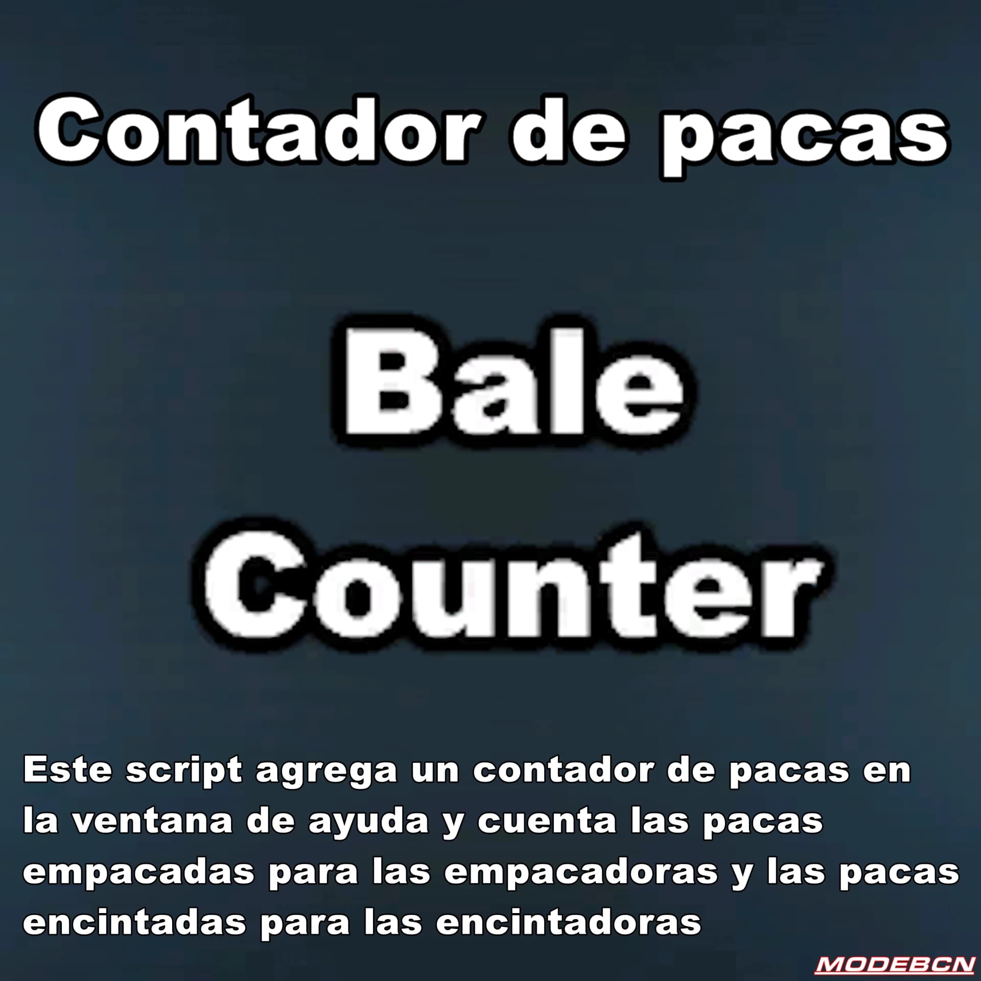 BALE COUNTER VERSIÓN EN ESPAÑOL
