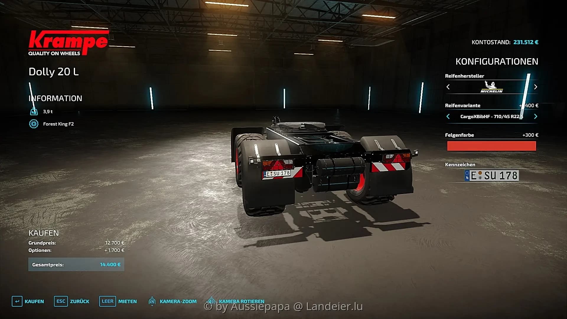 BANDIT KRAME SEMI TRAILER