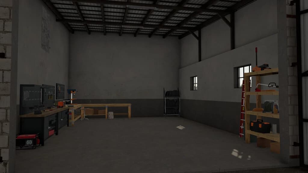 COWSHED WITH GARAGE
