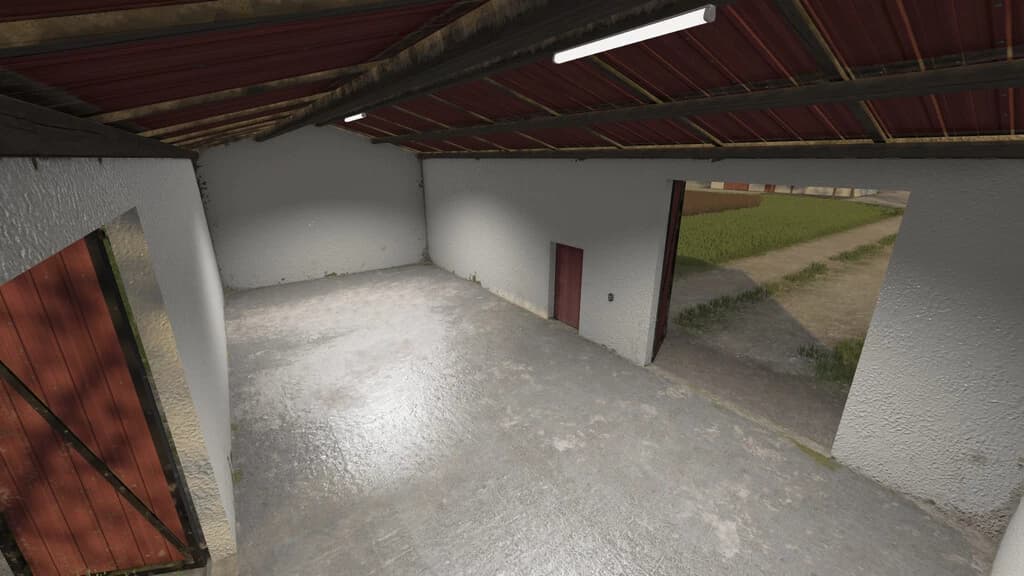 BARN WITH SHED
