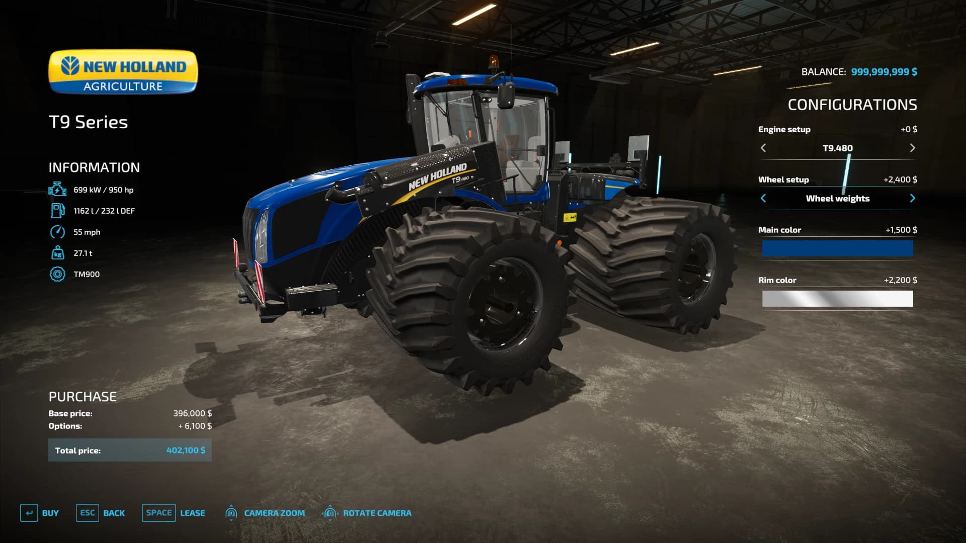 BEAST NEW HOLLAND T9 SERIES