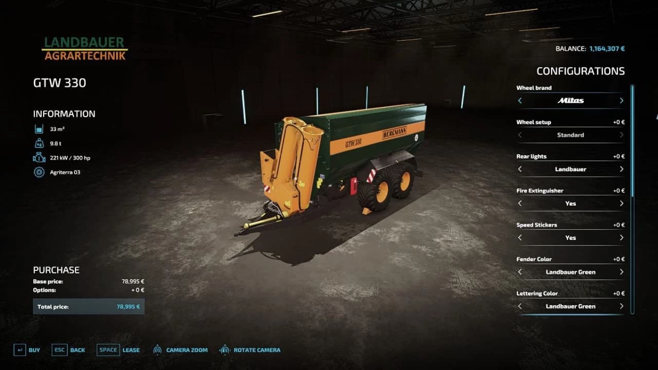 BERGMANN GTW 330 LE UNIVERSAL