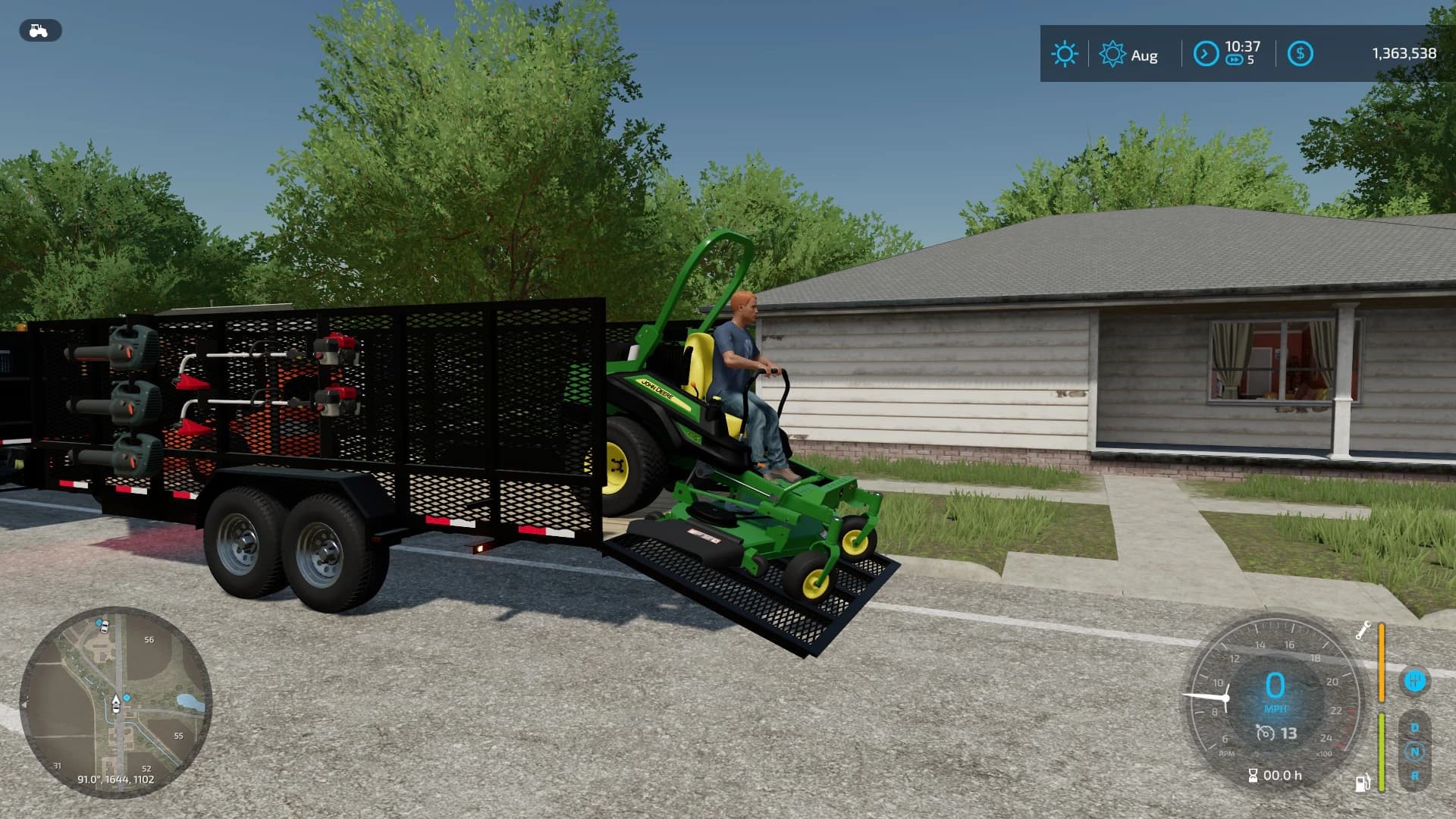 BIG TEX 10PI LANDSCAPE TRAILER