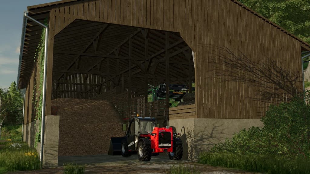 BUNKER SILO WITH ROOF