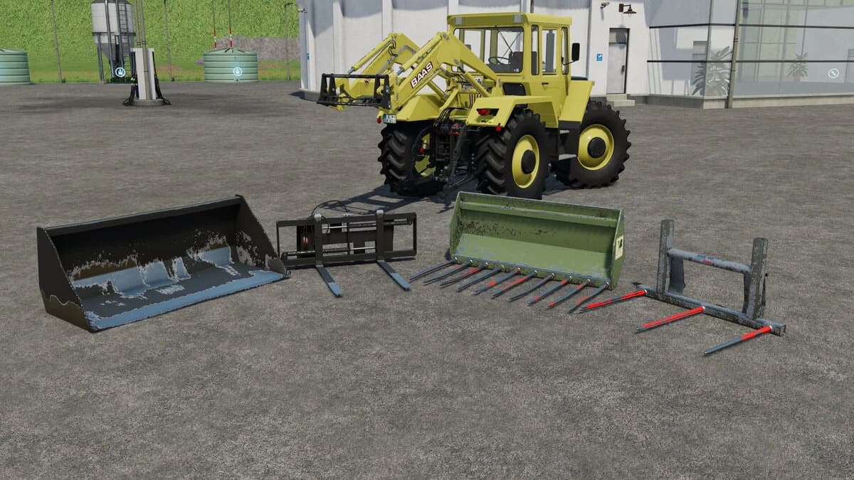 Baas Frontloader Tool Set