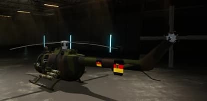 Bundeswehr Helicopter