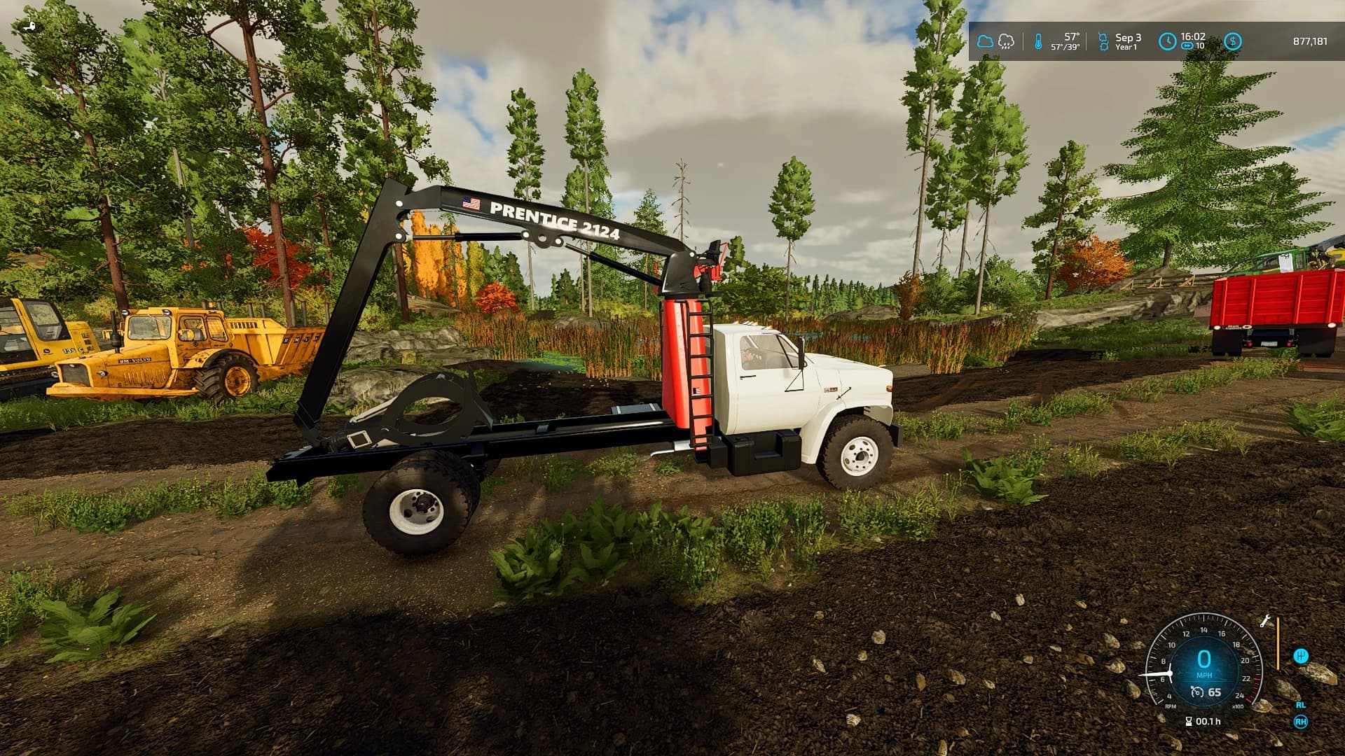 C-60 LOG LOADER TRUCK FRONT MOUNT