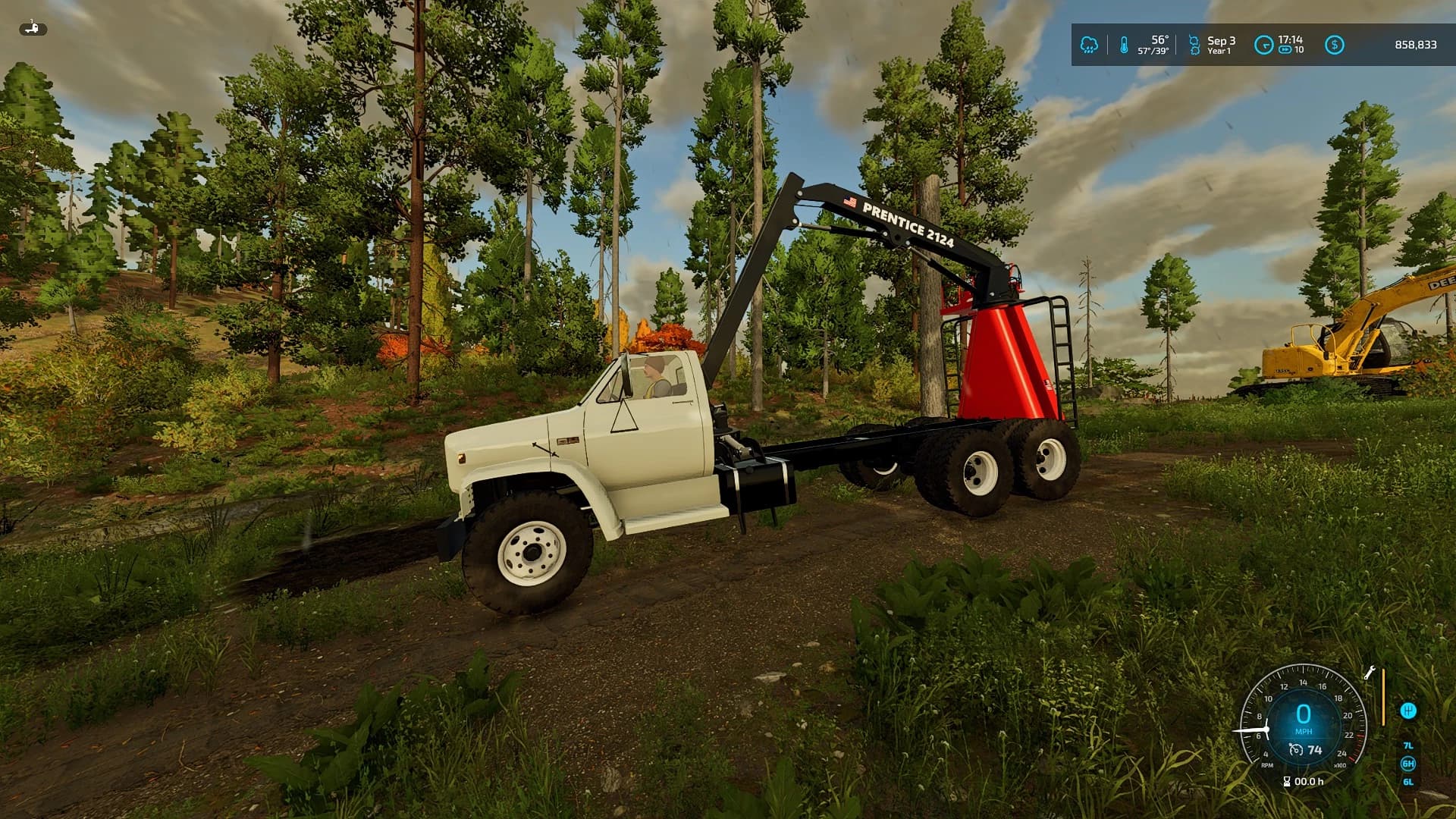 C-60 LOG LOADER TRUCK REAR MOUNT