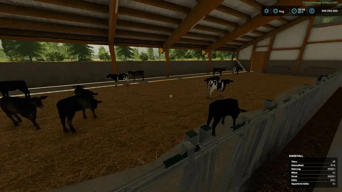 CALVES BARN
