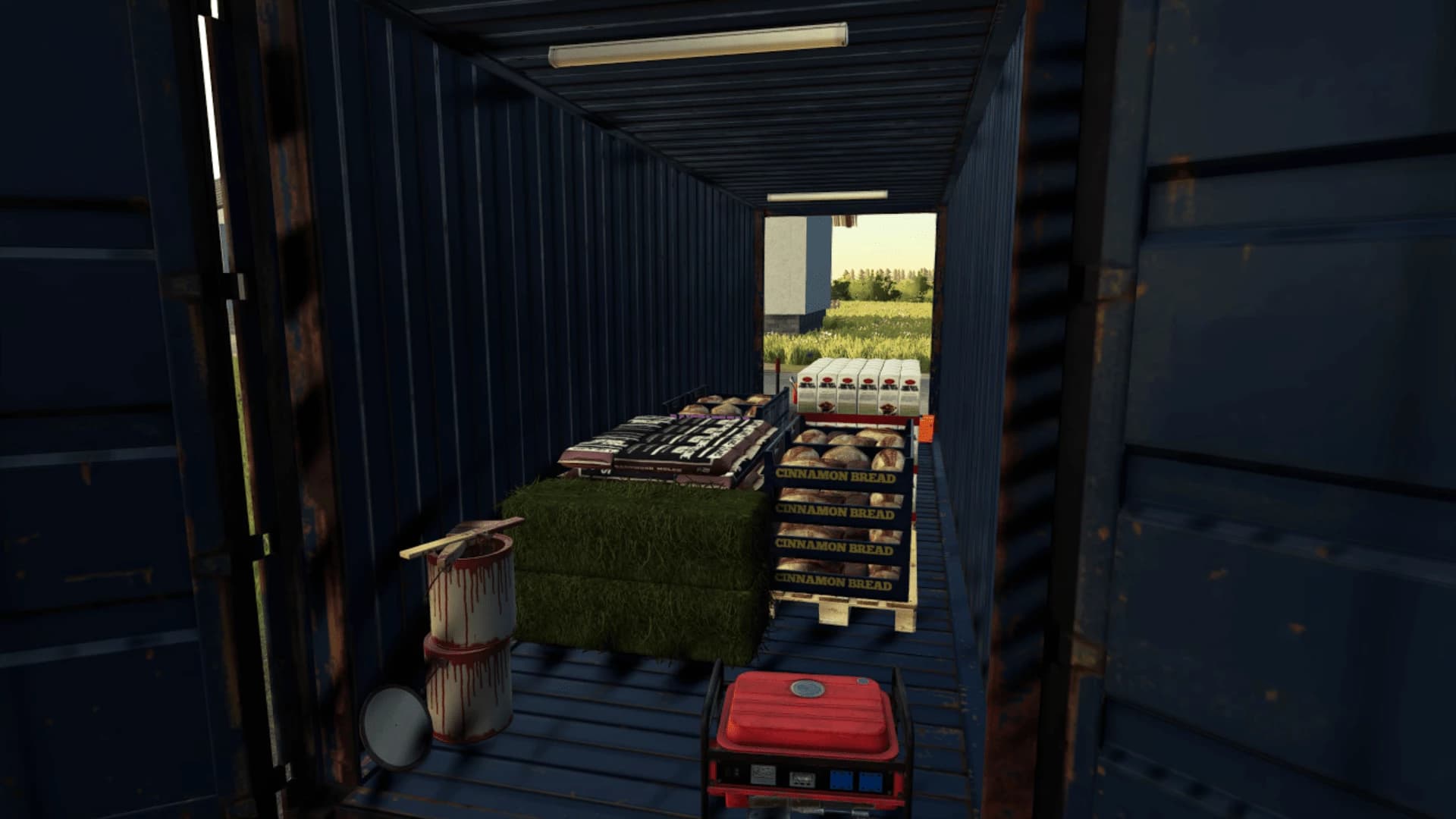 CARGO CONTAINER OBJECT STORAGE