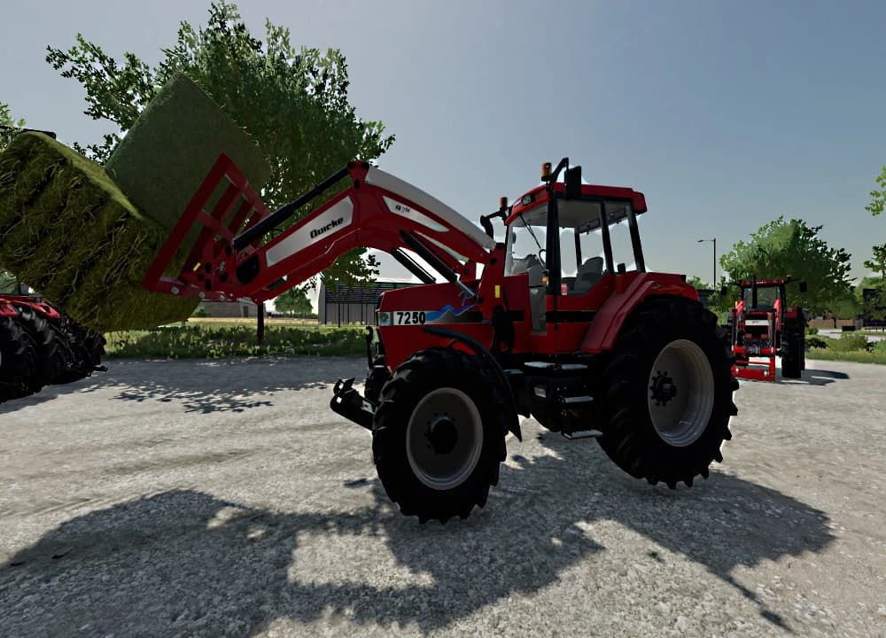 CASE 7200 PRO WITH FRONTLOADER