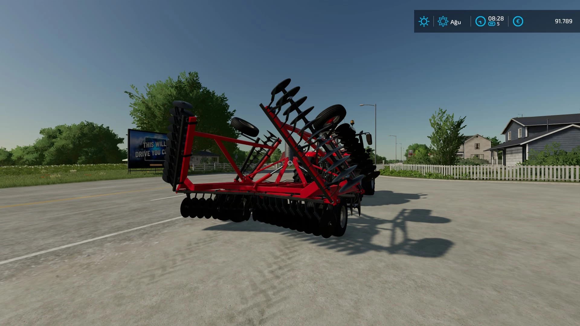 CASE IH 580 DISK CULTIVATOR