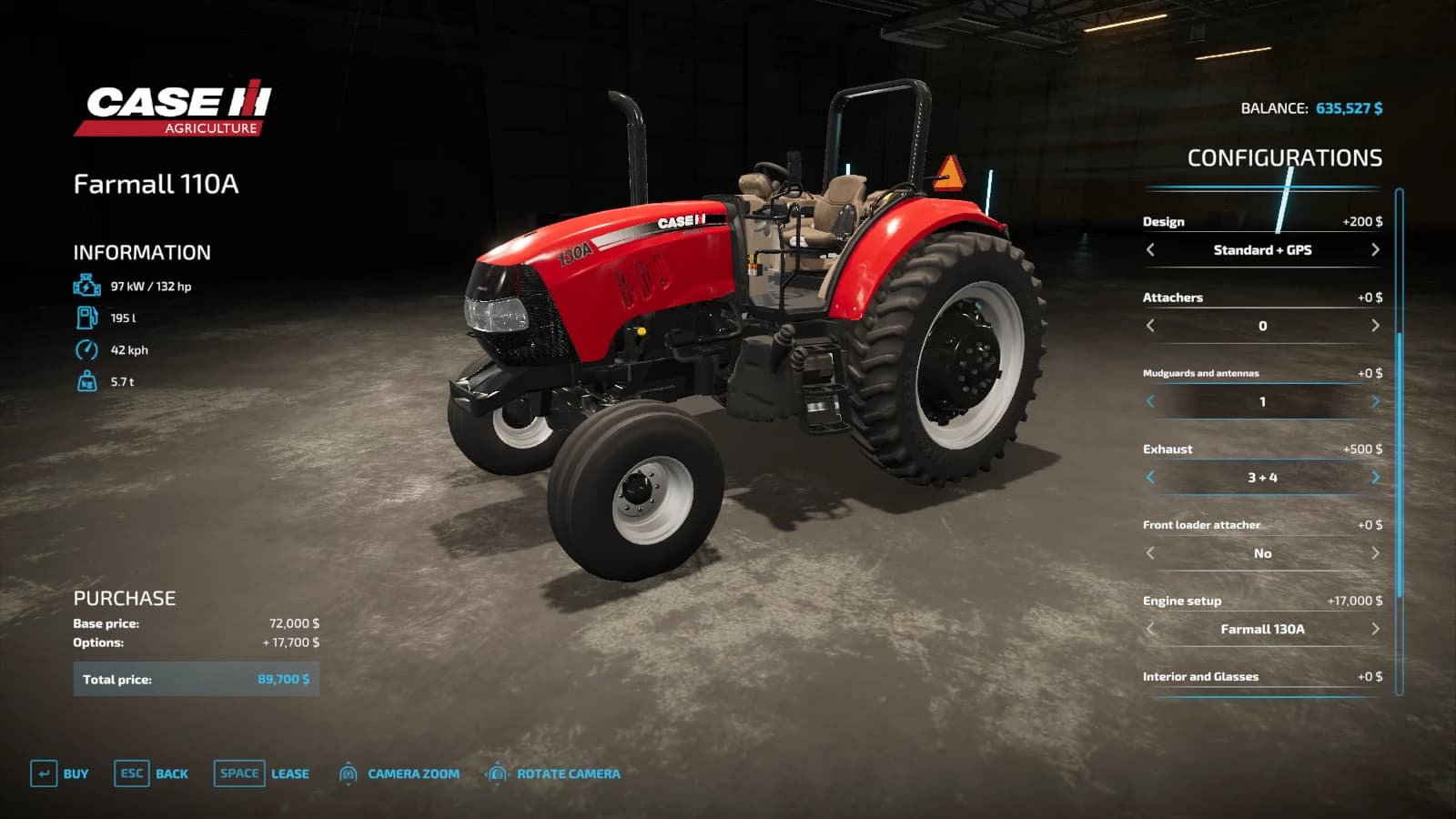 CASE IH FARMALL SERIE CABLESS OPENSTATION