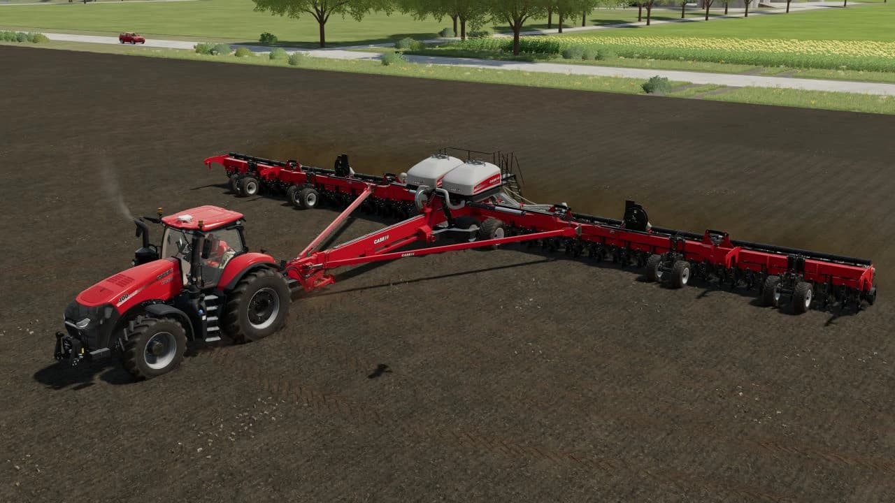 CASE IH FAST RISER RAPIDE 6161 SEEDER