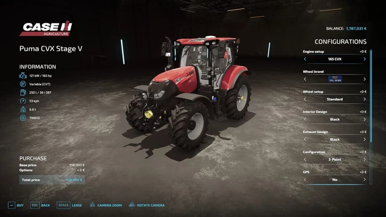 CASE IH PUMA CVX 175 STAGE V