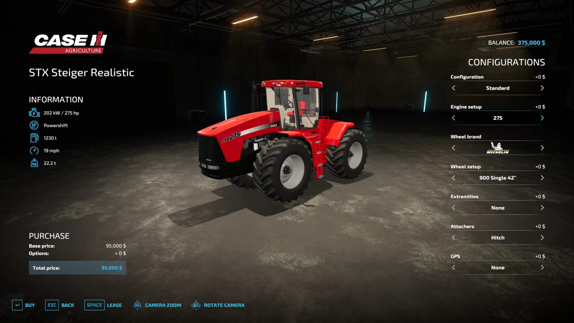 CASEIH STX STEIGER REALISTIC