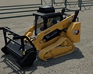 CAT 299D3 METAL TRACK SKID STEER