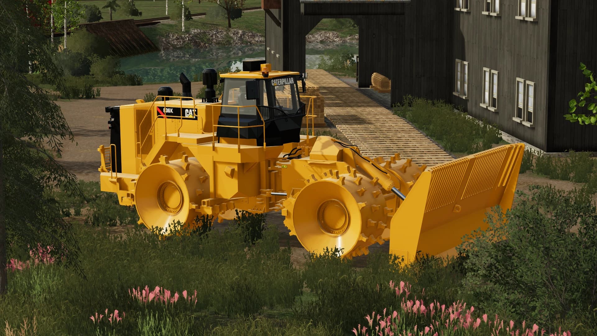 CATERPILLAR 836K LANDFILL COMPACTOR