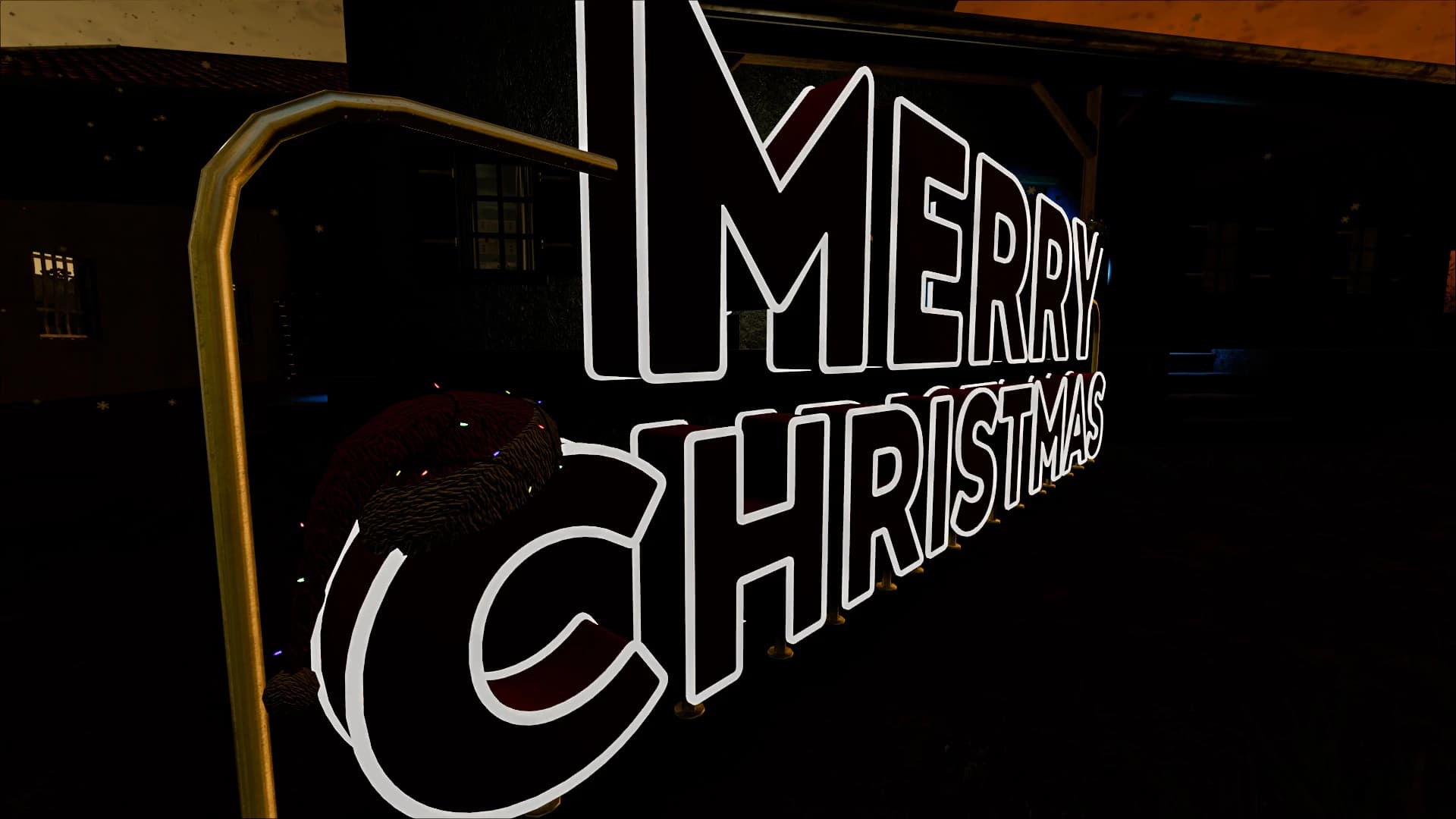 CHRISTMAS YARD SIGN FOR DECORATION