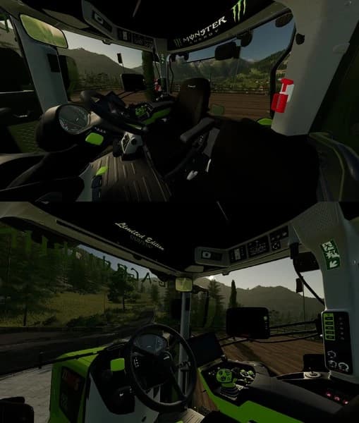 CLAAS AXION 960TT MONSTER ENERGY EDITION