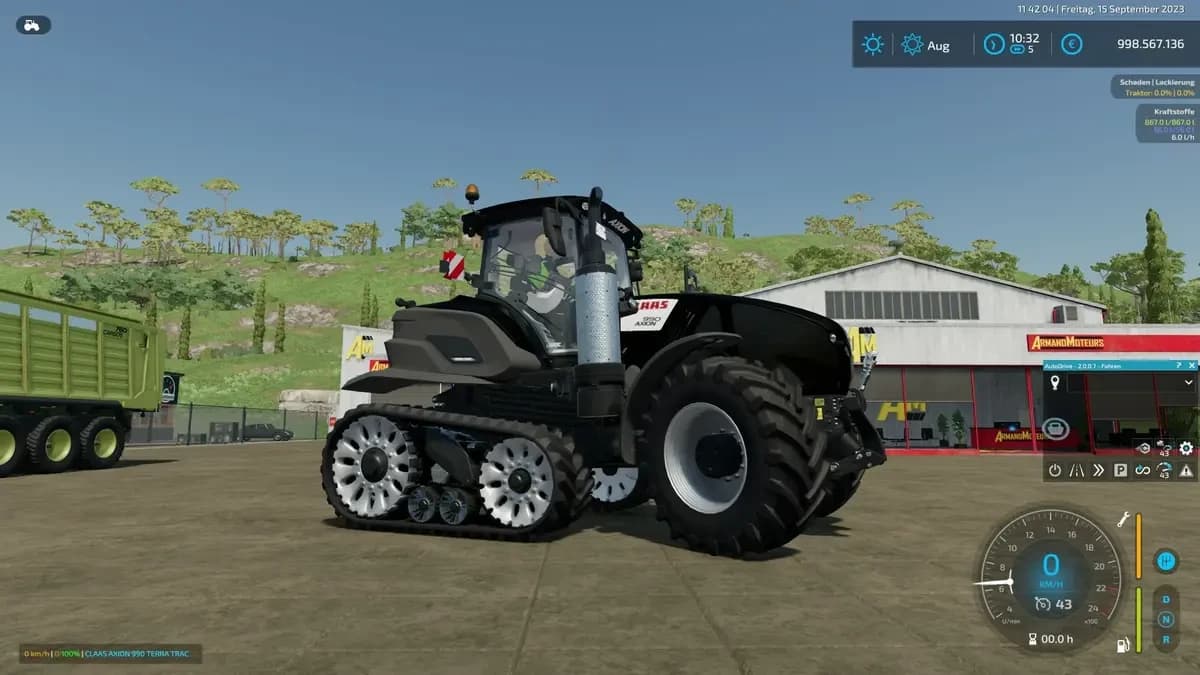 CLAAS AXION TERRA TRAC 990