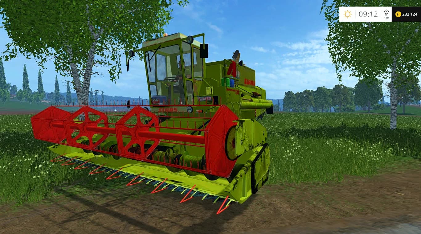 CLAAS DOMINATOR 105 STARY RDŻA ZŁOM NIEMIECKI