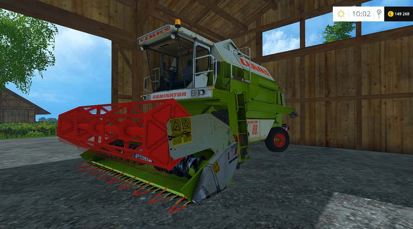 CLAAS DOMINATOR 88S NEW WHITE GREEN