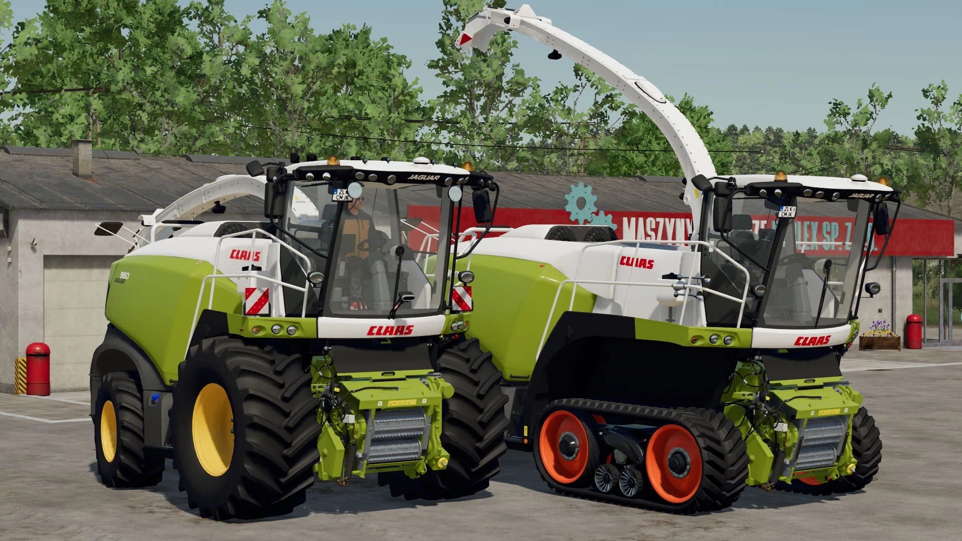 CLAAS JAGUAR TYPE 502 HARVESTERS PACK