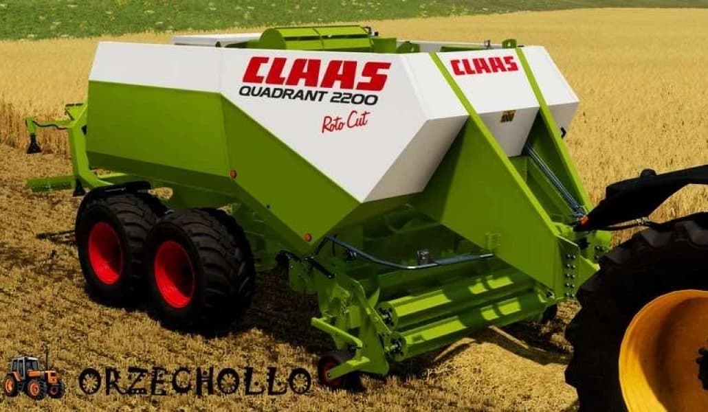 CLAAS QUADRANT 2200RC EDITED